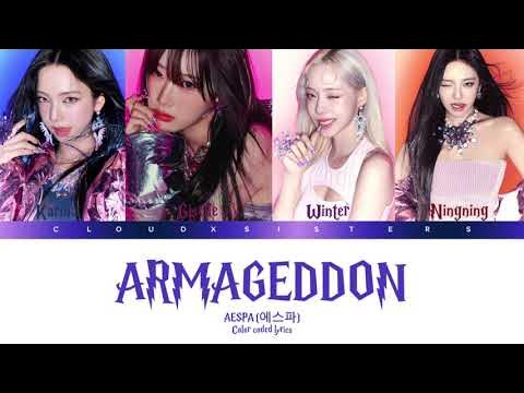 Aespa - Armageddon - Color coded lyrics - YouTube