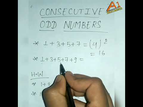 SUM OF CONSECUTIVE