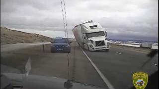 Tractor-trailer Blowover - February 7, 2017