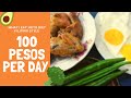 🇵🇭 100 Pesos Per Day Low Carb Meals | keto diet filipino style