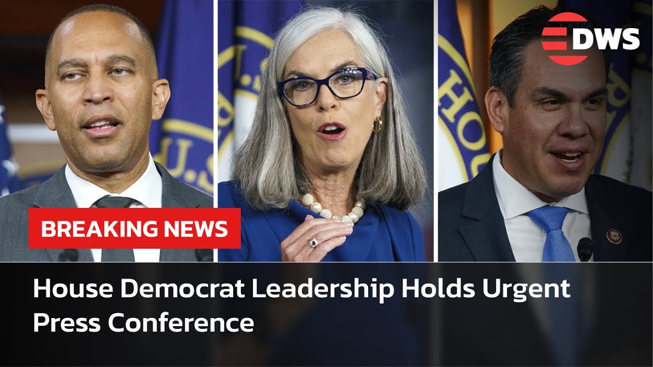СМОТРИТЕ: Руководство демократической партии в Палате представителей проводит срочную пресс-конфе...