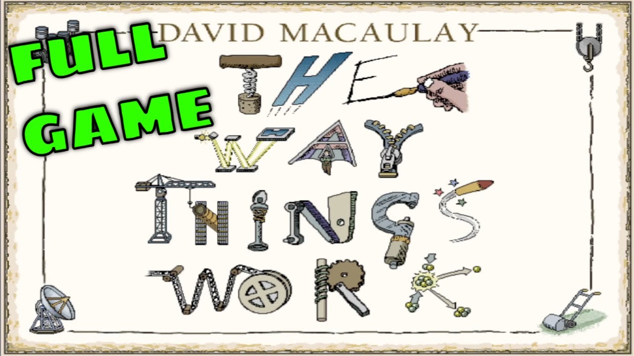 The Way Things Work (1994) - Nostalgic Edutainment / Public Library Game | Full Game | No Commentary