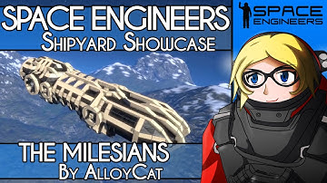 Space Engineers Shipyard Showcase - Milesians - An all purpose survival ship