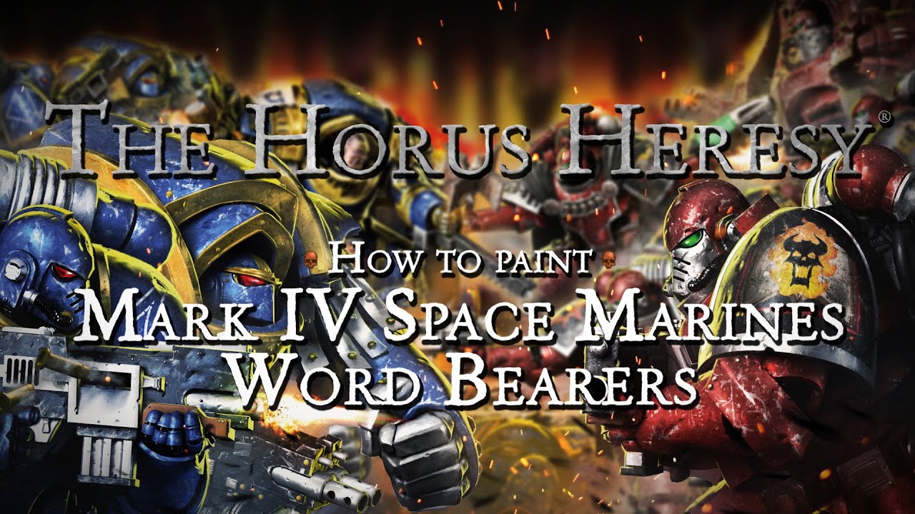 How to paint Word Bearers Armour Tutorial - 2019 - FauxHammer