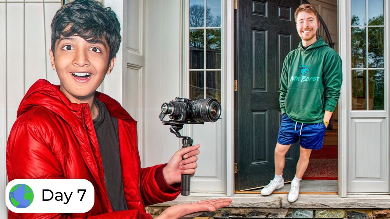 I Spent 24 Hours as a Youtuber !