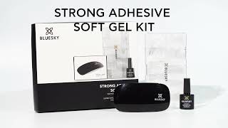 BLUESKY Strong Adhesive Soft Gel Kit screenshot 2