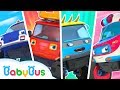 우리는 슈퍼 몬스터차! | 소방차 | 경찰차 | 구급차 | 화물차 | 베이비버스 인기동요 모음 | BabyBus