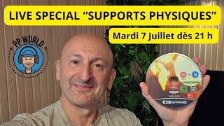LIVE spécial supports physiques ! (Sony Gaming, DVD/Blu-ray 4K films, etc) REPLAY