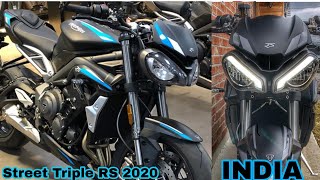 2020 Triumph Street Triple RS India Launch | Street Triple RS 2020 | Rich India Moto