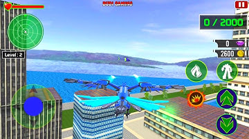 Eagle Robot Car Game - Formula Car Robot Games - Android Gameplay