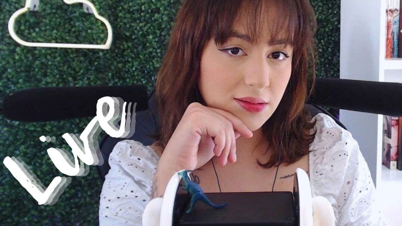 Live de ASMR | Rawr, Echo, Mouth Sounds, Tapping - YouTube
