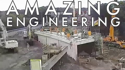 How the Dutch build a new tunnel under a road in one weekend #engineering #dutch #roadworks #amazing