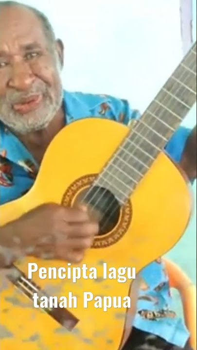 Pencipta lagu Tanah Papua... (Bpk Yance Rumbino)