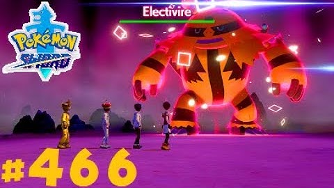 Pokemon Sword Shiny Dynamax Electivire Raid & Catch