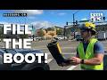 Roseburg firefighters “fill the boot” to raise money for Muscular Dystrophy Association