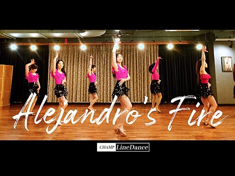 [라인댄스고급반] Alejandro&amp;#39;<strong>s</strong> Fire <strong>Line</strong> <strong>Dance</strong> || 알레한드로스파이어 라인댄스