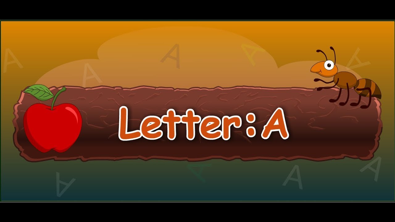Phonics Letter A song | Phonics song | ABC song | learn alphabets ...