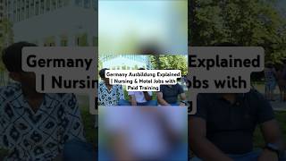 Germany Ausbildung Explained Nursing & Hotel Jobs With Paid Training