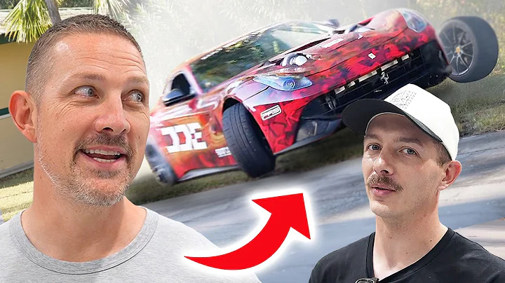 DRIVING LESSON ENDS IN DISASTER AT ADAM LZ'S COMPOUND..*CRASH*