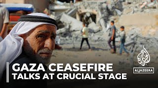 Gaza ceasefire talks at crucial stage as Hamas delegation leaves Cairo