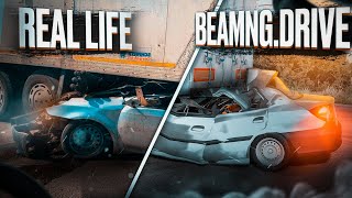 Аварии На Реальных Событиях В Beamng.drive #21