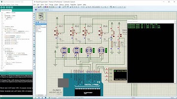 Brazo Robot con posiciones grabadas PROTEUS