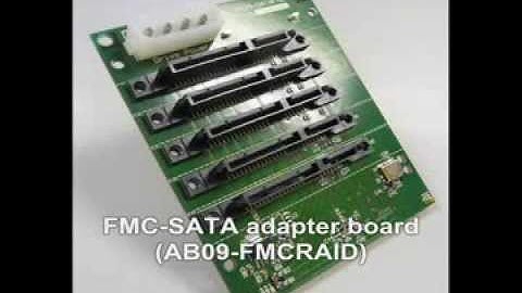 FPGA + SATA-IP core with exFAT evaluation on Xilinx KC705 (Kintex-7)