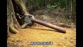 Epic Jungle Treehouse Build: Incredible Home Inside a Tree!