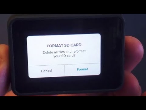 Video: Hvordan formaterer jeg et SD-kort for sikkerhetskameraet mitt?