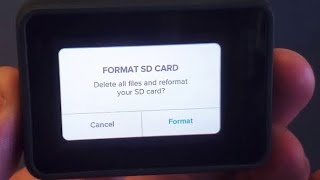 Gopro Hero 7 How To Format Delete Micro Sd Card Youtube
