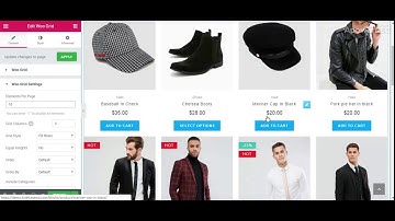 Woocommerce Shop with filter categories