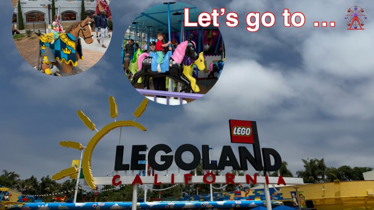 OUR DAUGHTER’S 1ST TIME AT LEGOLAND 😱❤️💙