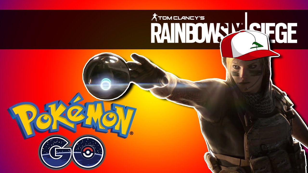 Rainbow Six Siege | Pokemon GO! (Funny Moments)