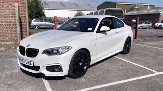 Thinking of buying a used 2017 BMW 220d M Sport? For Sale Review @ Small Cars Direct, Hampshire