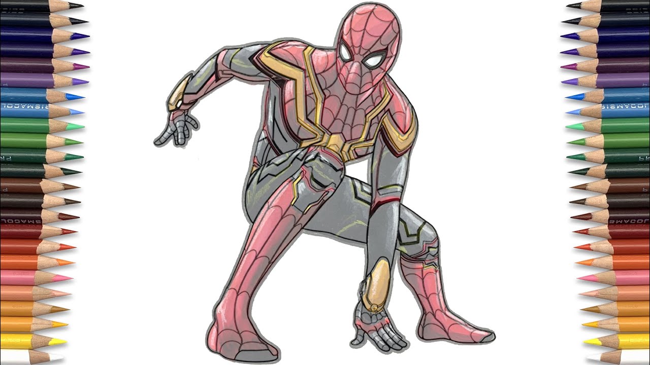 770  Colouring Pages Spider Man No Way Home  Best HD