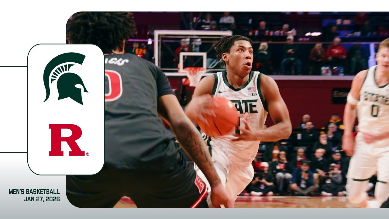 #7 Michigan State Men's Basketball vs Rutgers | Cinematic Highlights | Jan. 27, 2026