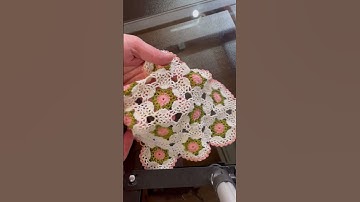 Out of lace, thread, and timeworn fabric, a story unfolded — becoming this tablecloth. 💫#oxanaake