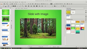 LibreOffice Impress - Formatting Slides