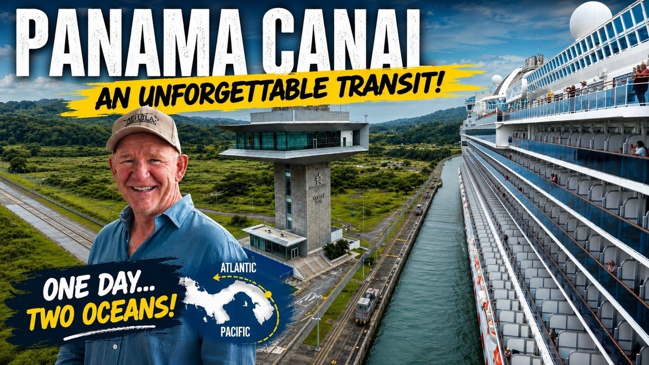 Crossing the Panama Canal - An Unforgettable Journey!