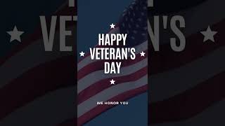 🇺🇸 Happy Veteran’s Day🇺🇸 Thank you 🙏