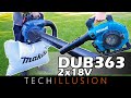 🔥DAS NEUE 2in1 AKKU GEBLÄSE & Laubsauger LXT von MAKITA🍁😱 - Makita DUB363 im Test!