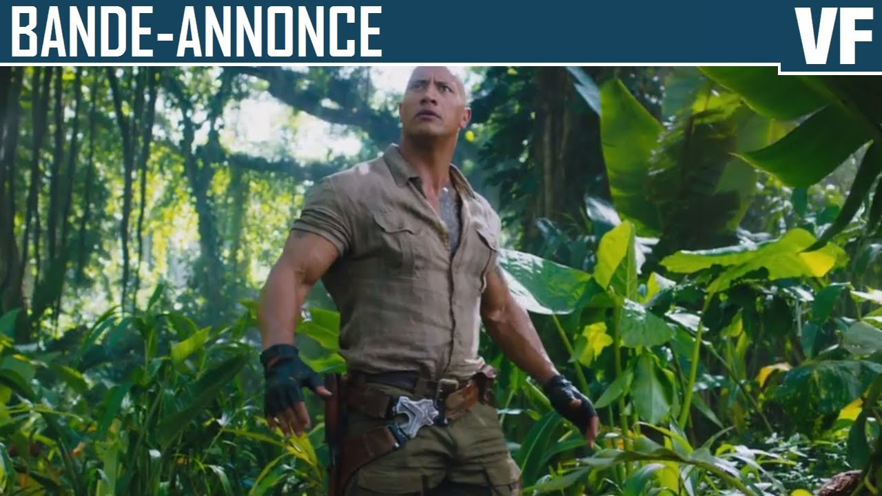 JUMANJI : BIENVENUE DANS LA JUNGLE - Bande Annonce #1 VF (2017) - YouTube