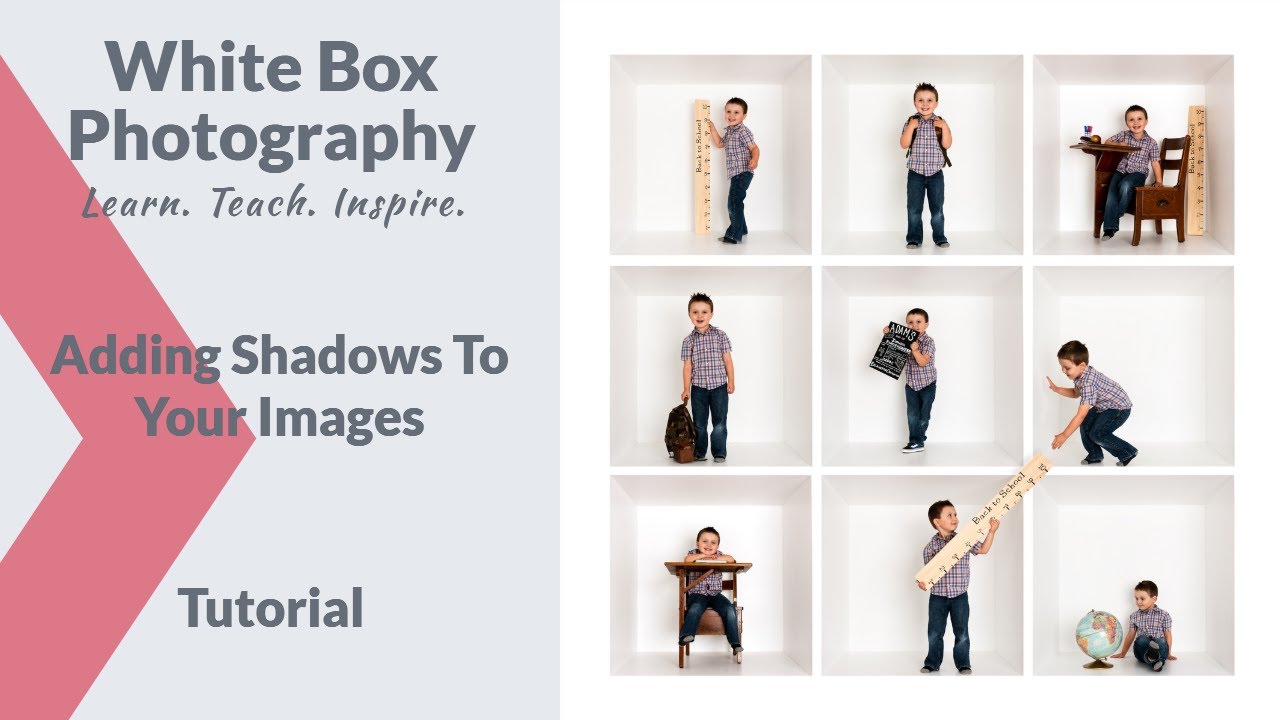 White Box Photography Adding Shadows To Your Image YouTube