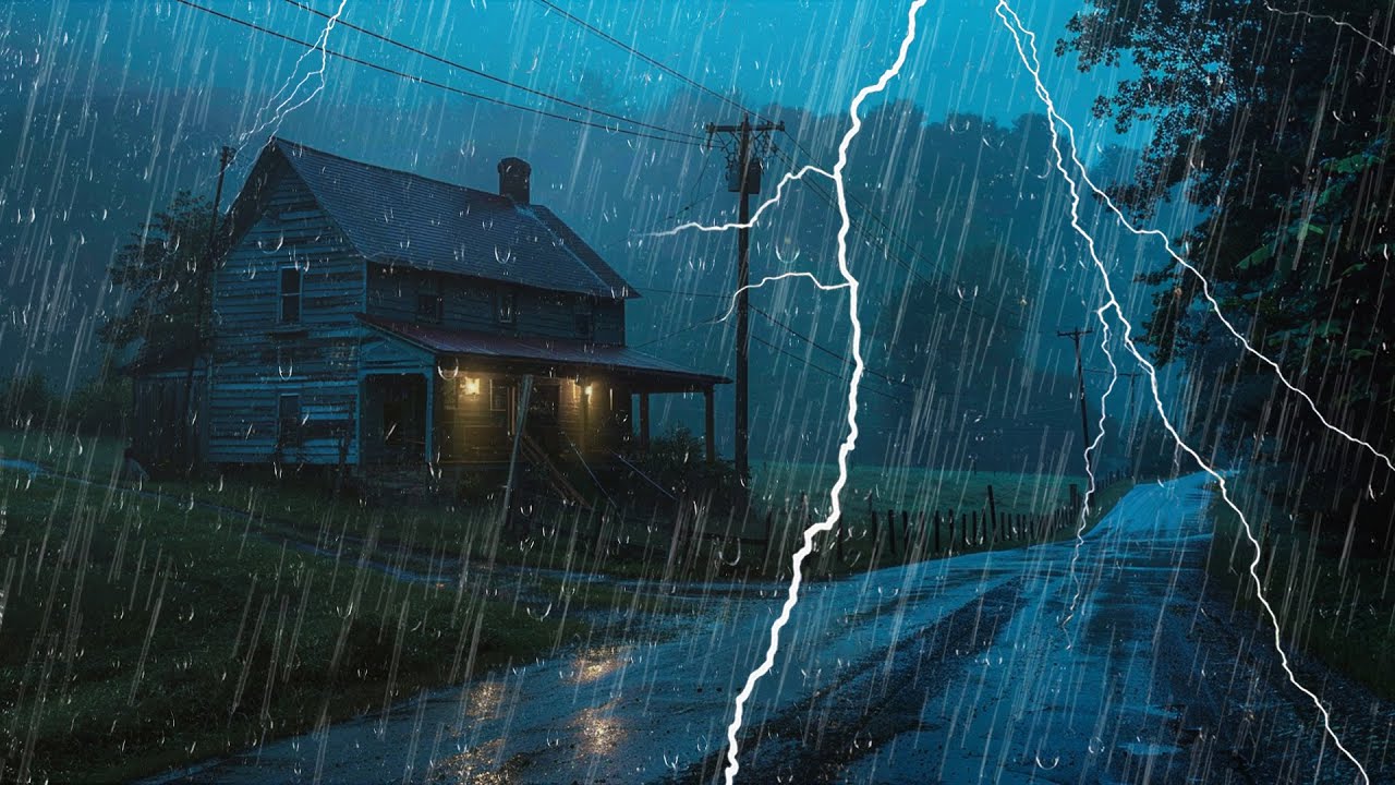 🌧️ Duerme Profundo en 5 Min con el Sonido Más Poderoso – Lluvia y ...
