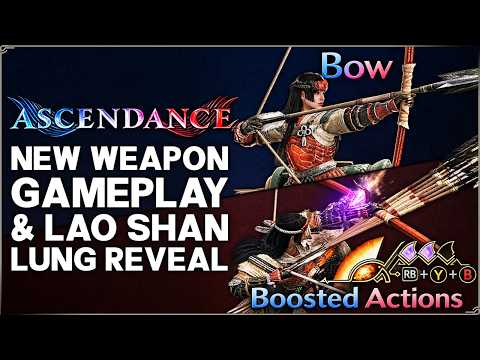 Monster Hunter Wilds Ascendance - New BOW Gameplay & Boost Bracer Attack Reveal Lao Trailer Guide!