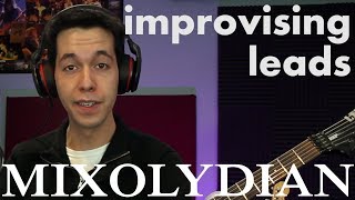 Video thumbnail of "How to Improvise Solos in Mixolydian Mode [Guitar Lesson]"