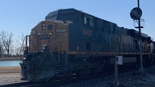 CSX M560-12 with 5401 Leading