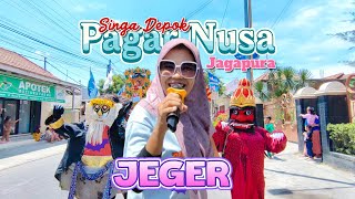 Lagu Viral JEGER Arak Arakan Singa Depok Pagar Nusa Live Jagapura Gegesik Cirebon