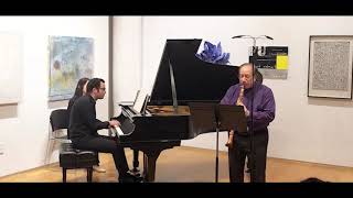 Joan Tower: Fantasy for Clarinet and Piano  (...those harbor lights)