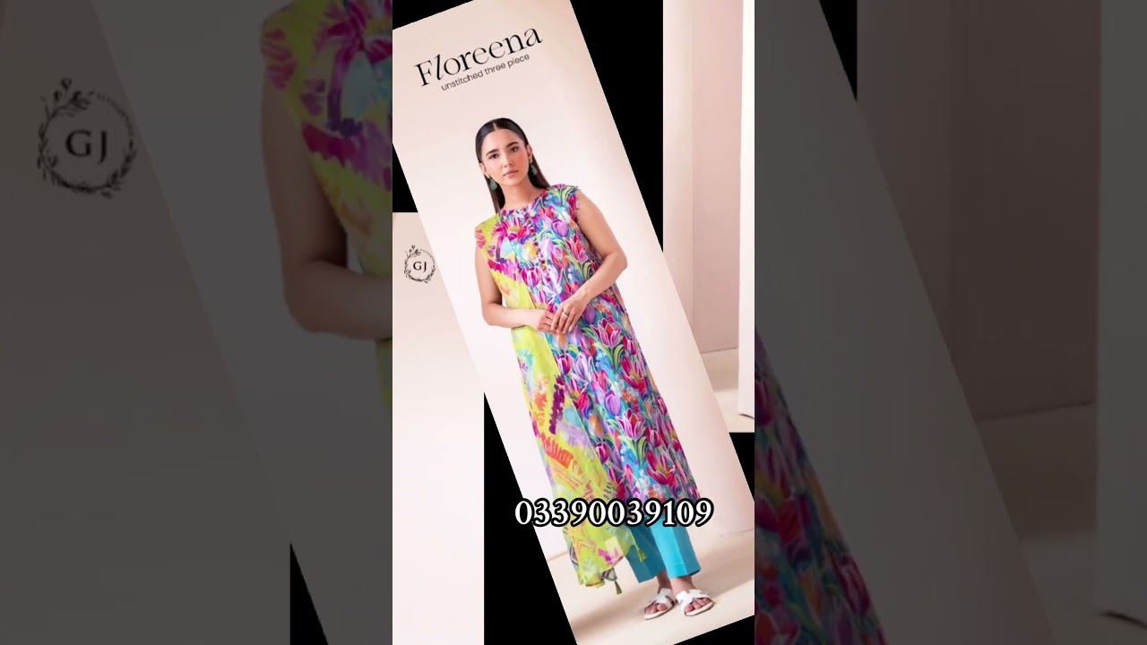 GULJEE  BY FLOREENA || GULJEE THREE PIECE COLLECTION || GULJEE BY BINAAS❤️‍🔥zabardast collection